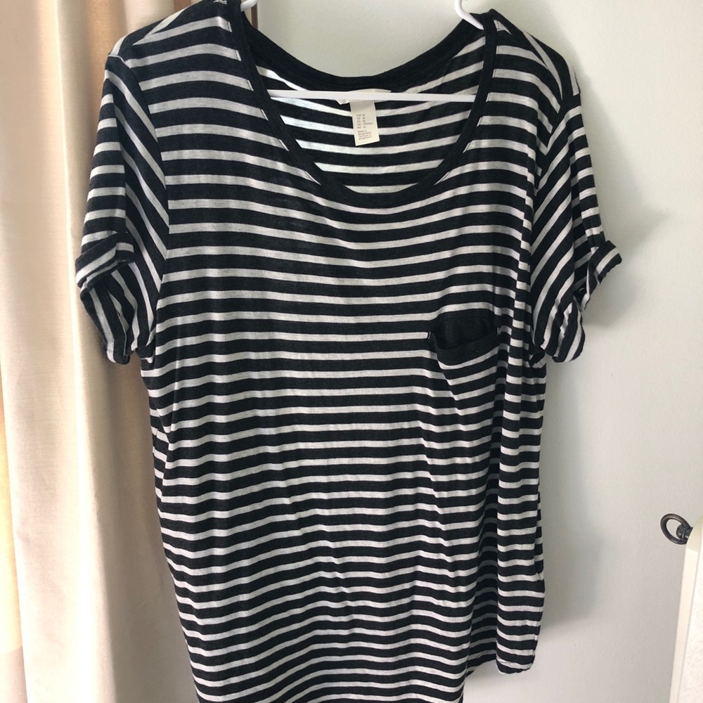 H&M striped tee